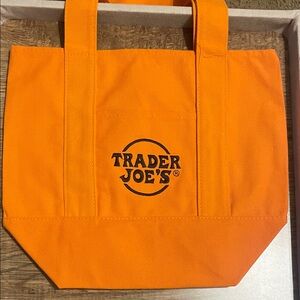 Orange Mini Trader Joes Tote